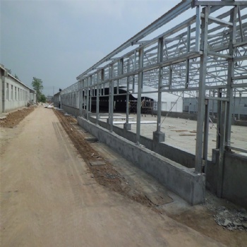 Steel structure shed